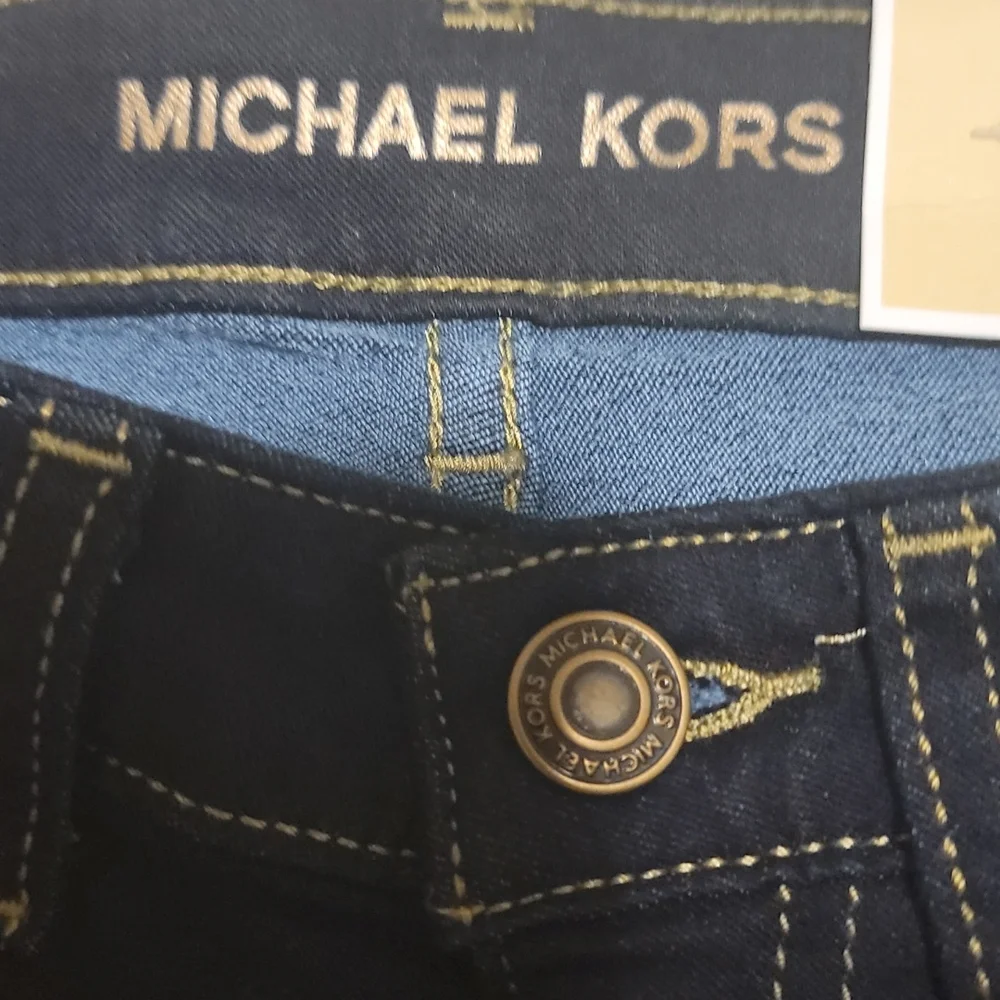 Michael Kors Women's Denim Jeans, Size: 6, Color: Dark Blue ๐ - Picture 5 of 5